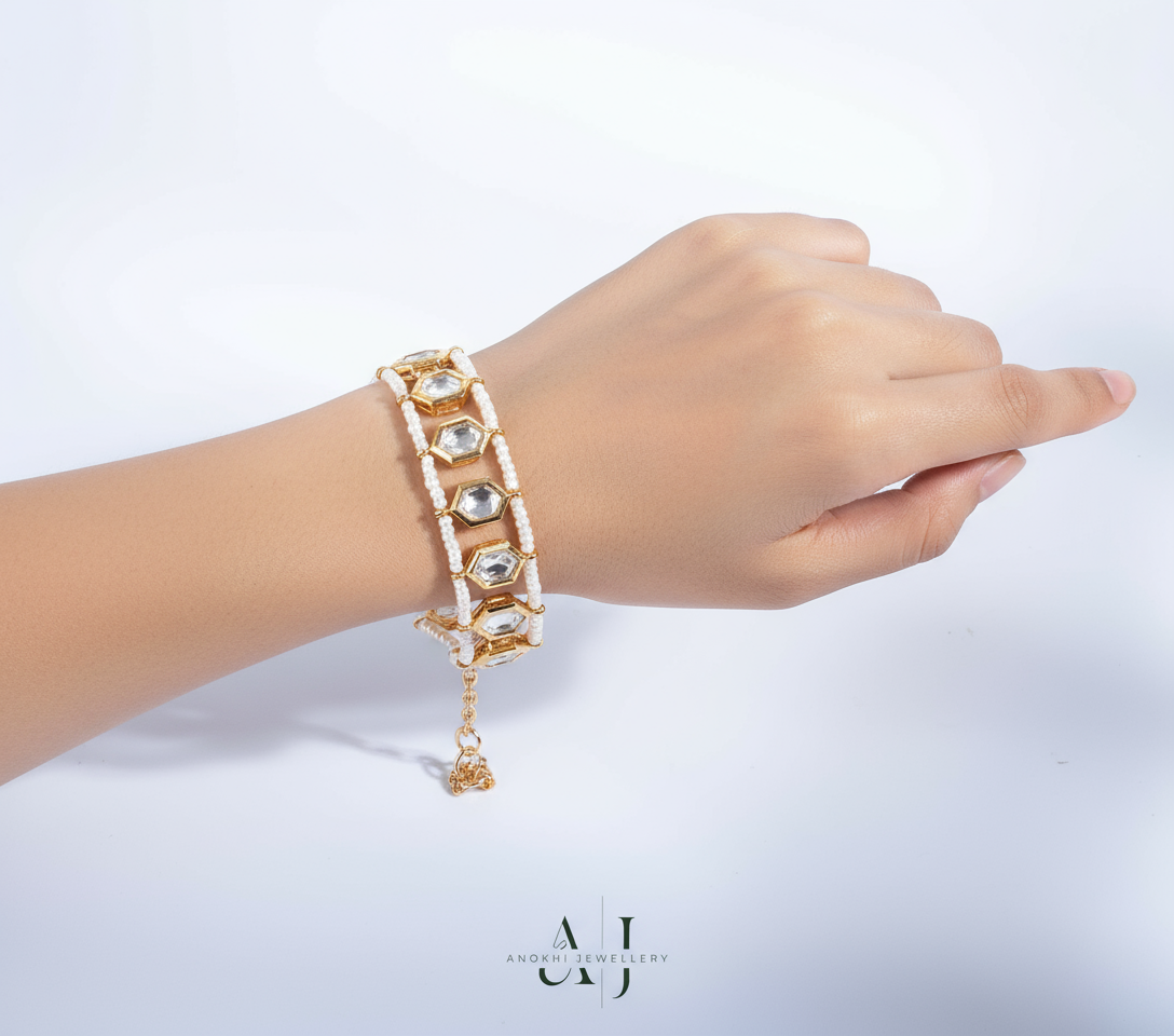 Anokhi Timeless Treasures Kundan Bracelet