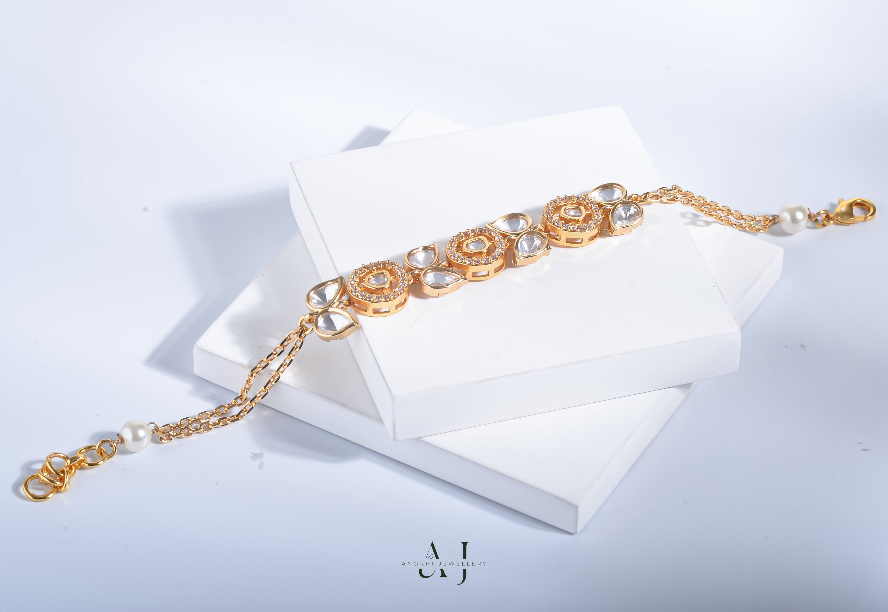 Anokhi Opulent Kundan Bracelet