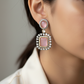 Anokhi Opulent Orchid Kundan Earrings