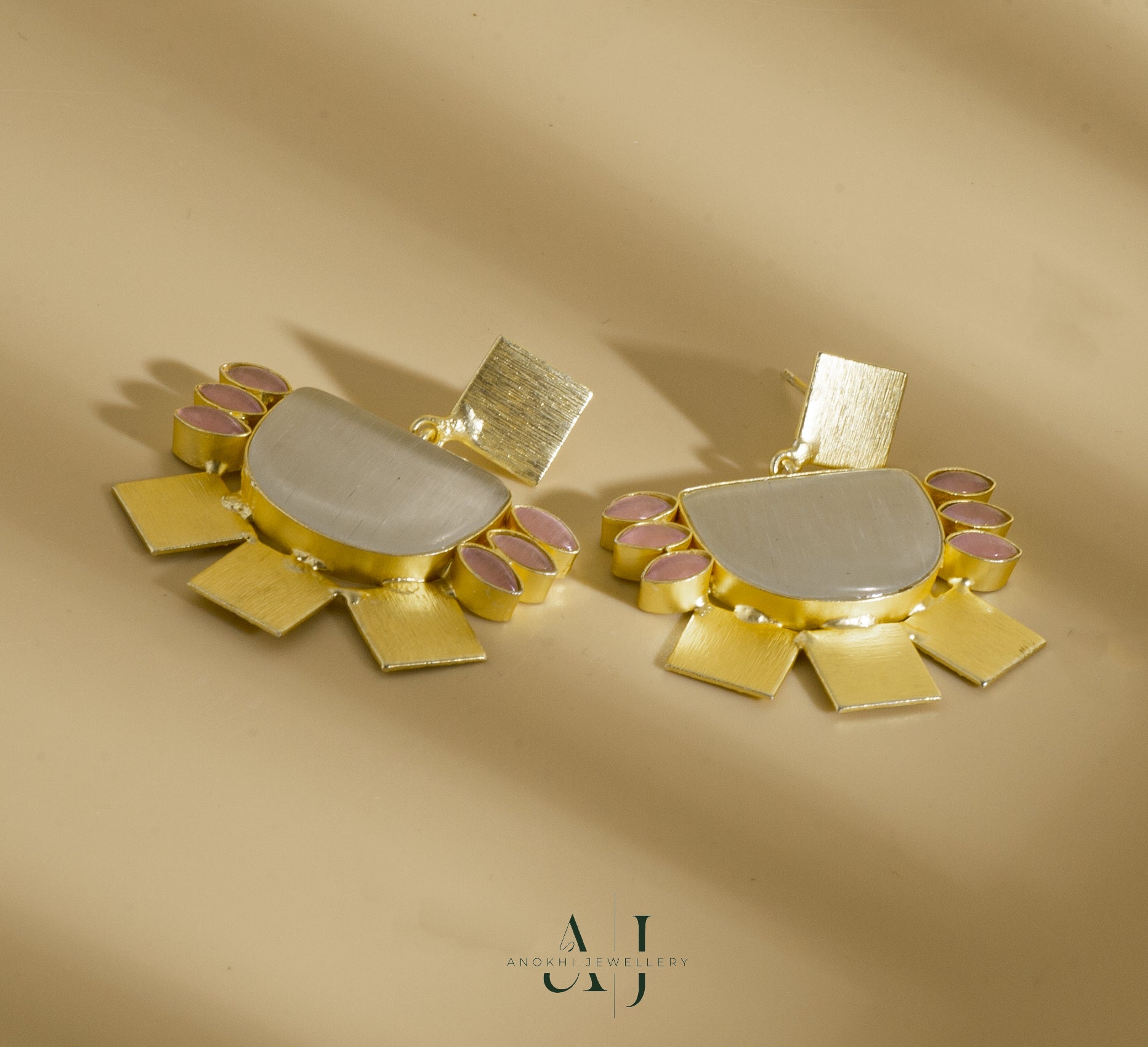 Anokhi Pastel drop earrings