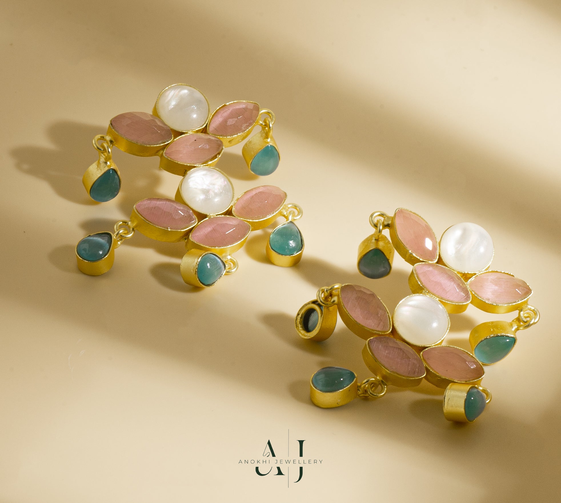 Anokhi Pastel affair earrings