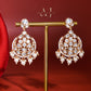 Anokhi Chandbali long Kundan earring