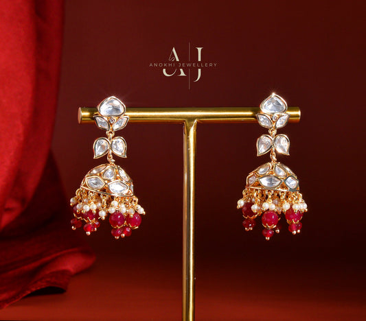 Anokhi Deepak Kundan Jhumki