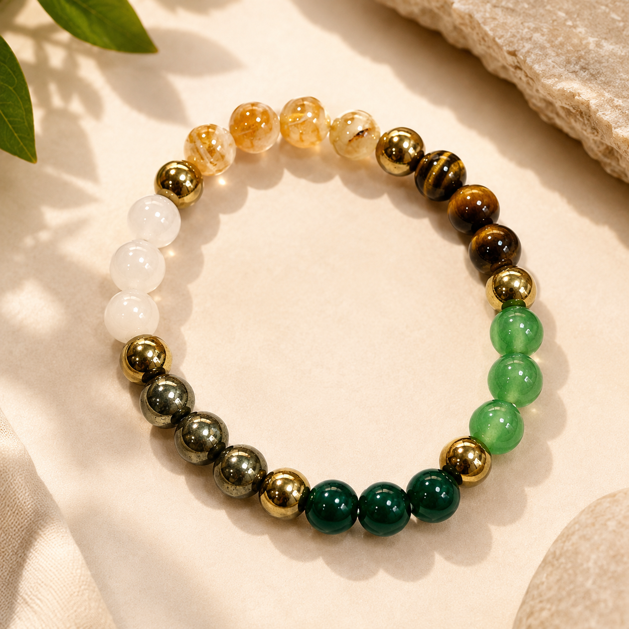 DHANYOG Certified natural gemstone bracelet