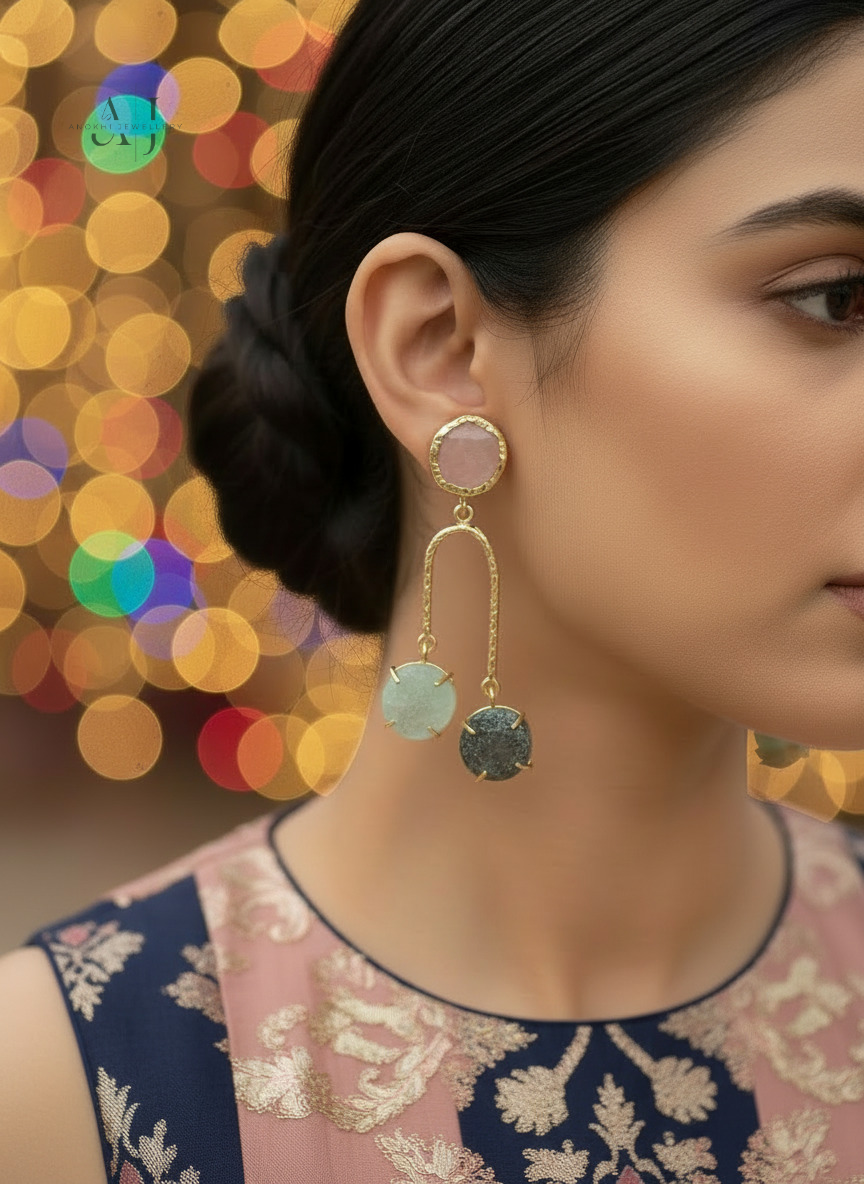 Anokhi radiant danglers - AJP002