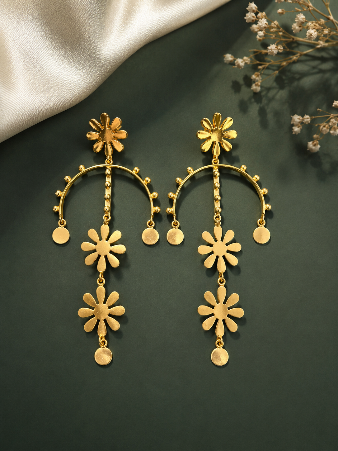 Long Statement earrings