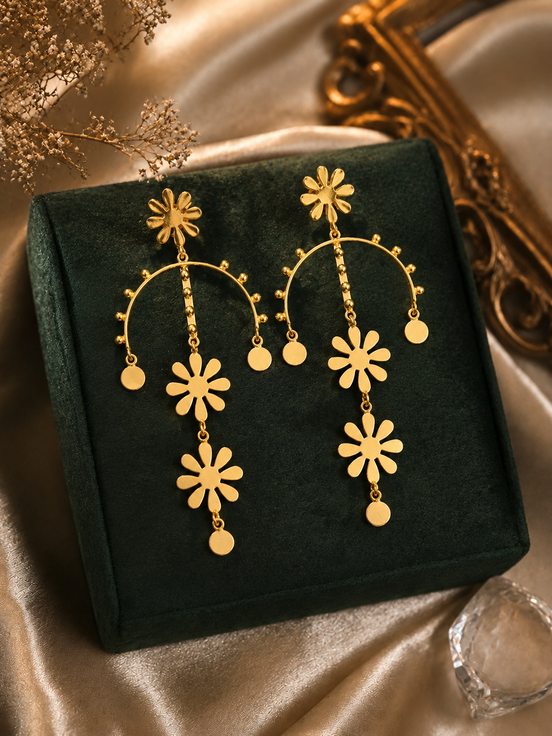 Long Statement earrings