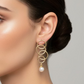 Long Spiral Earrings