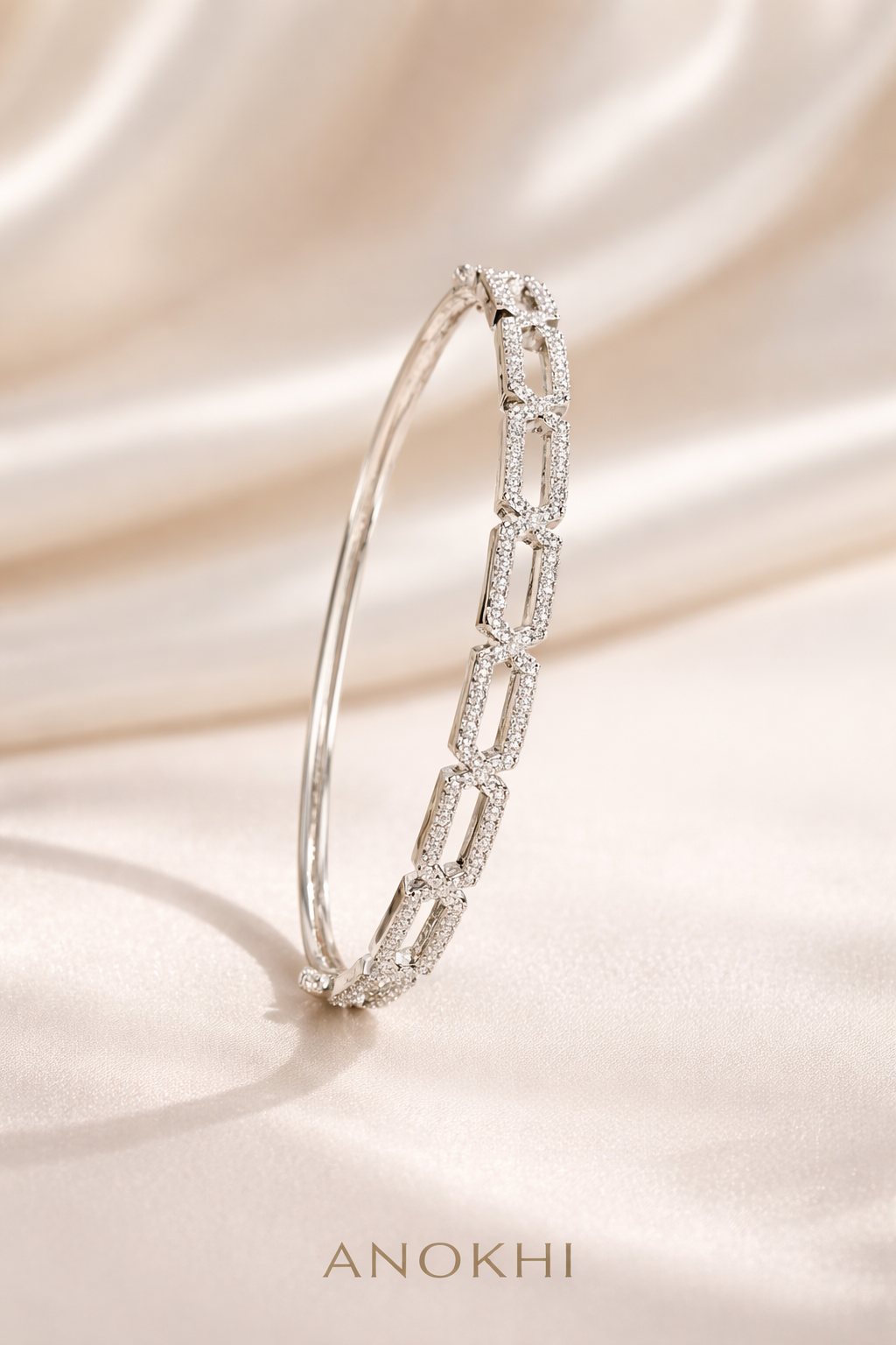 American Diamond Hex bracelet