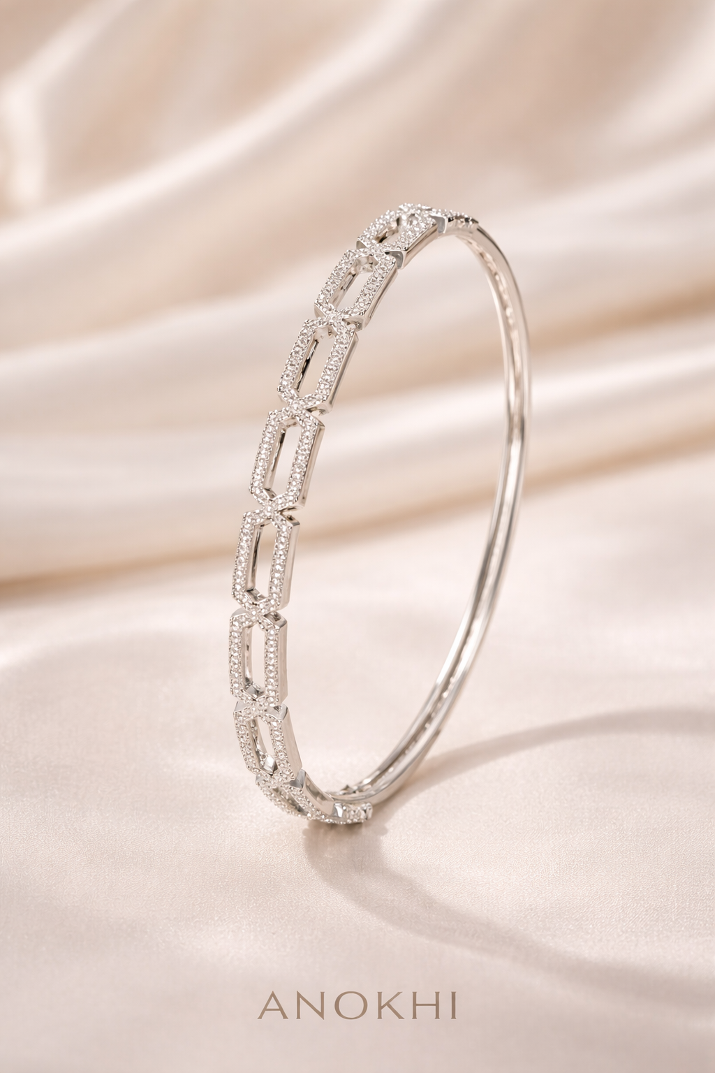 American Diamond Hex bracelet