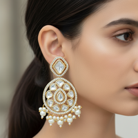 Anokhi Chandabali Kundan Earrings