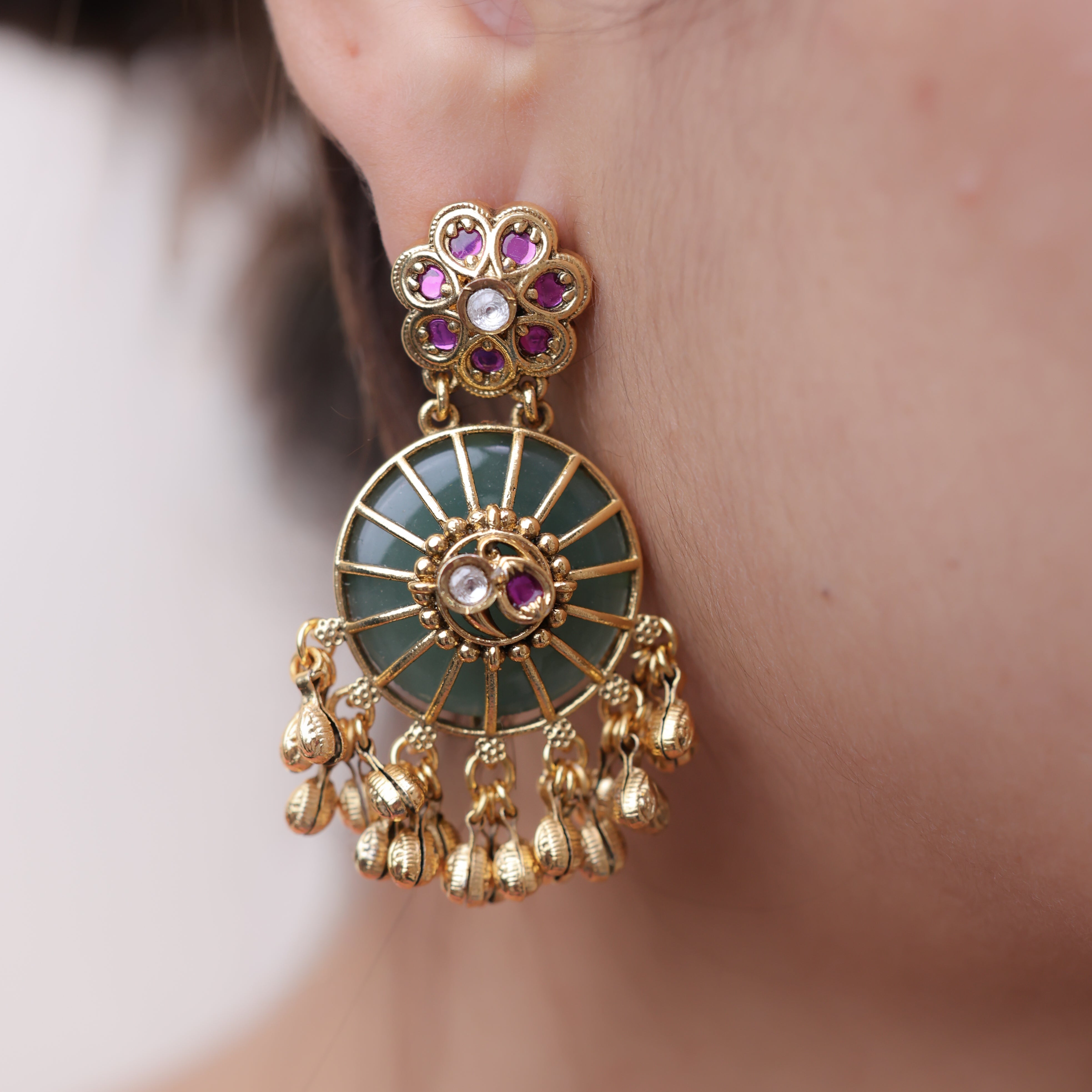 Anokhi Rajwadi Antique Earrings