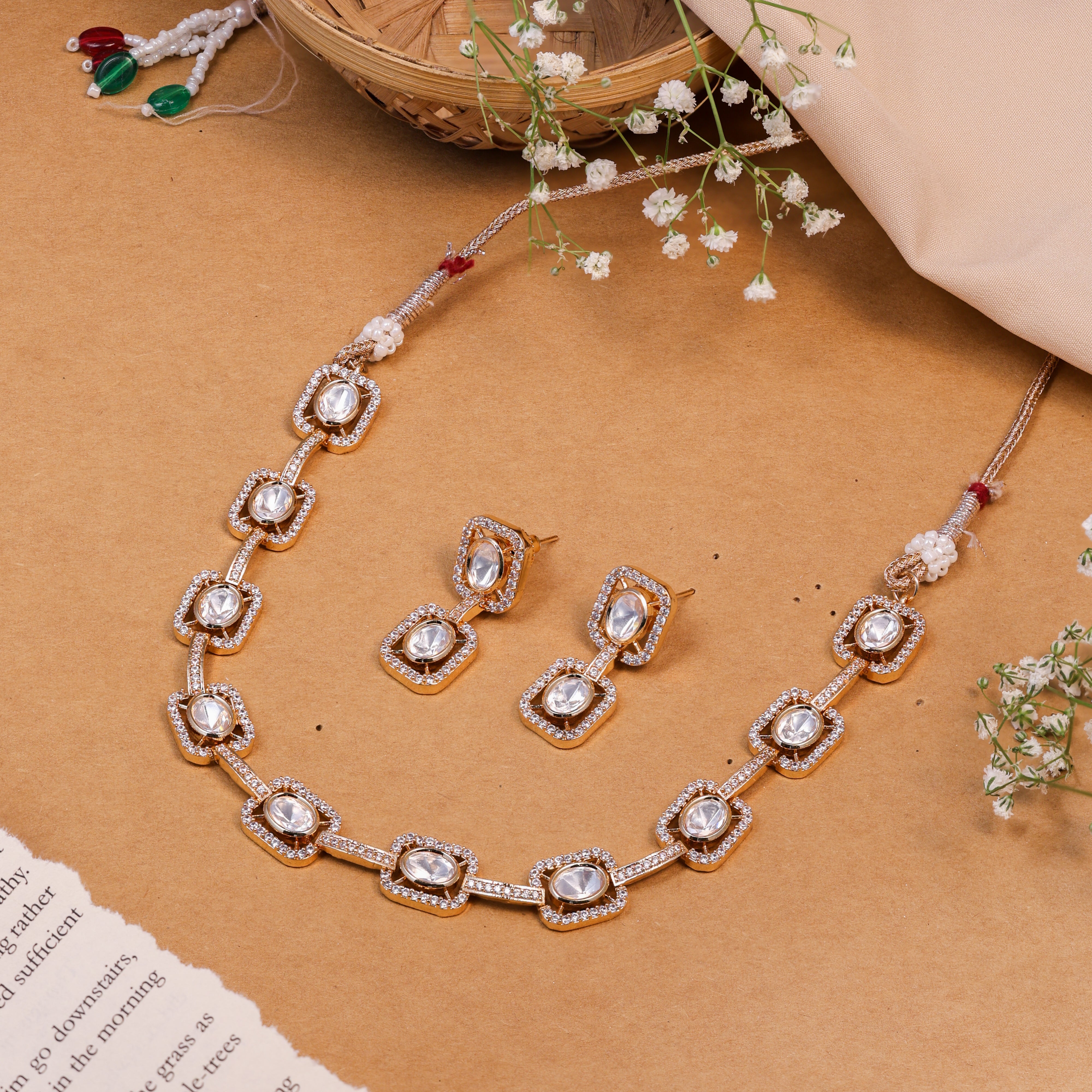 Anokhi Crystal Link Luxe Set