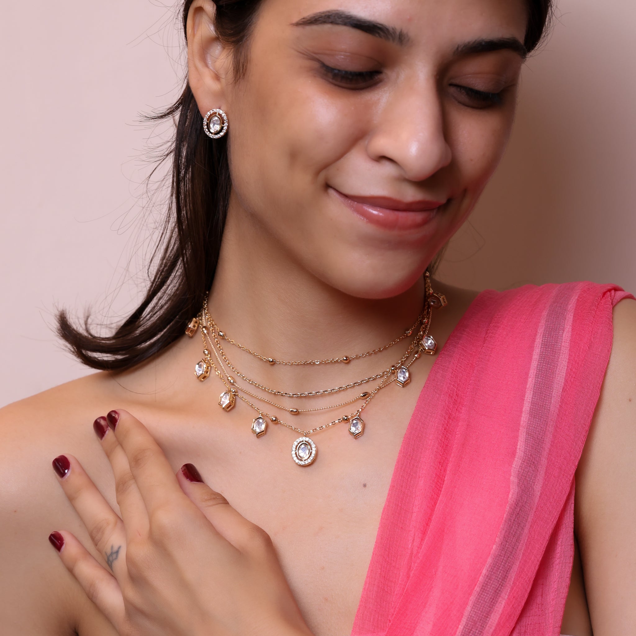Anokhi Pearl Layered Grace Set
